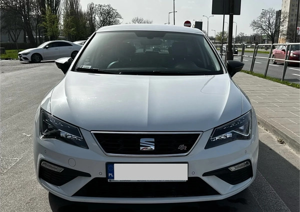 Seat Leon cena 65000 przebieg: 49777, rok produkcji 2018 z Warszawa małe 379